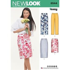 New Look Sewing Pattern‎ 6544 Skirt Pants Size 10-22